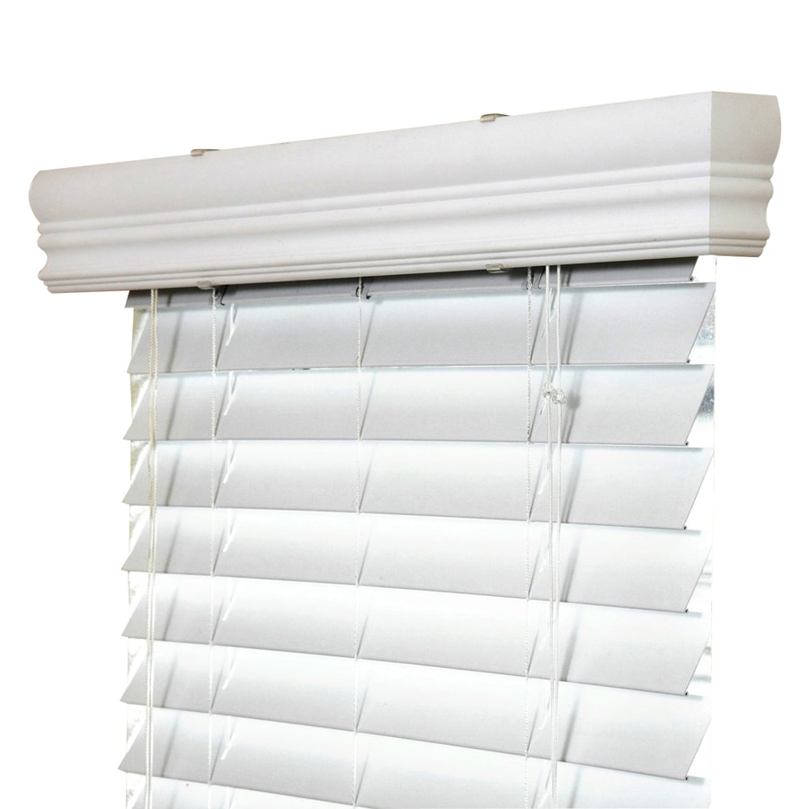 Shop IPG 2in White Vinyl Room Darkening Horizontal Blinds 24