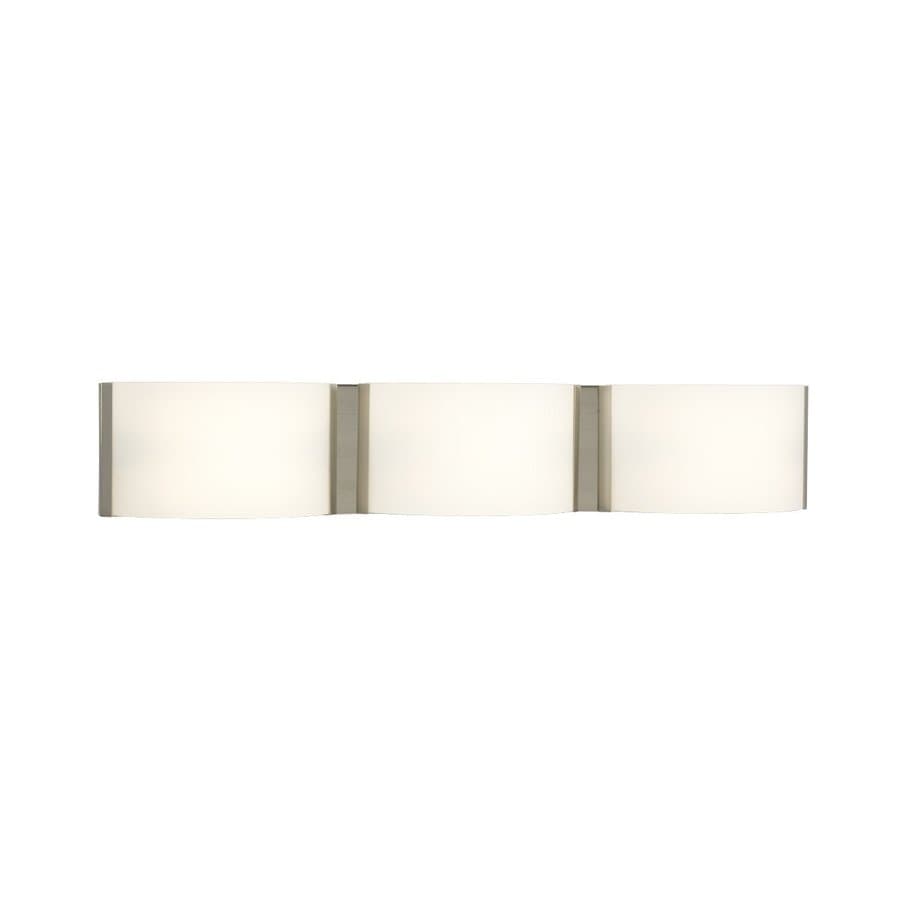  Light Triton Brushed Nickel Standard Bathroom Vanity Light at Lowes