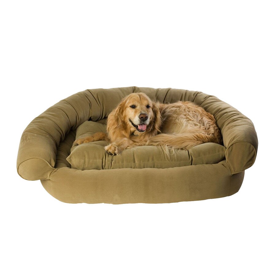 microfiber dog bed