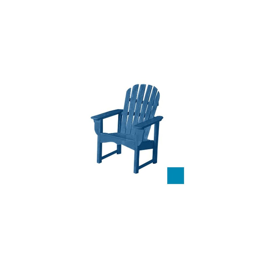 Shop Beachfront Furniture Bahama Blue Adirondack Chair at Lowes.com