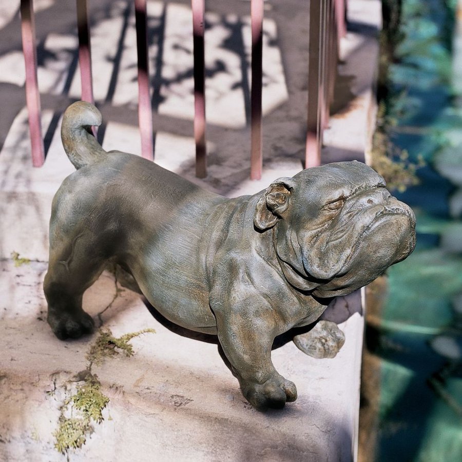 large english bulldog statue