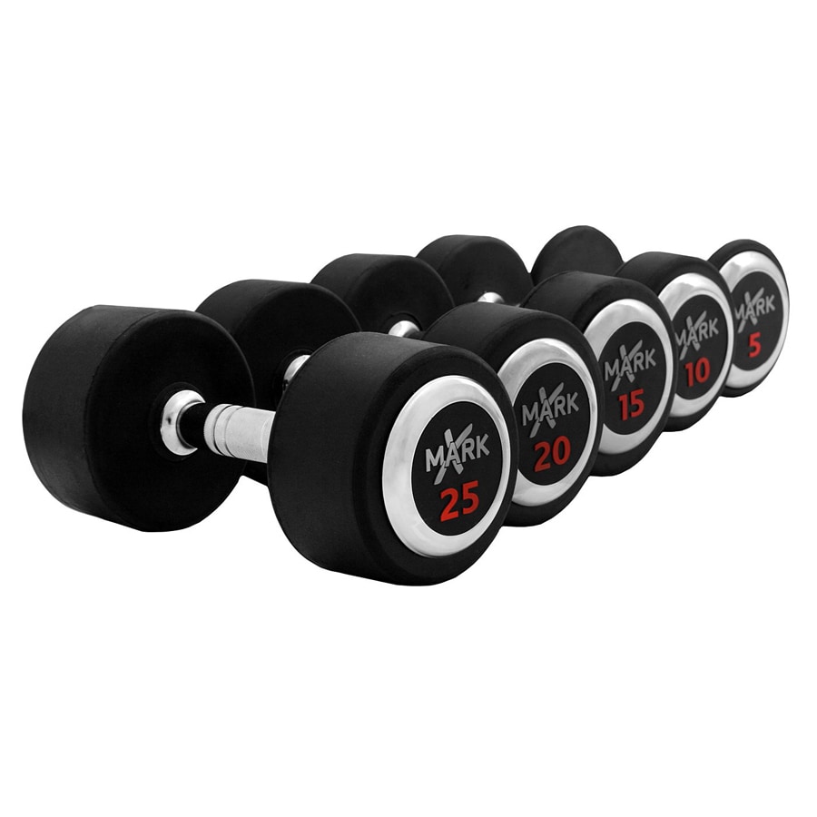Shop Xmark Fitness 150 Lb Fixed Weight Dumbbell Set At