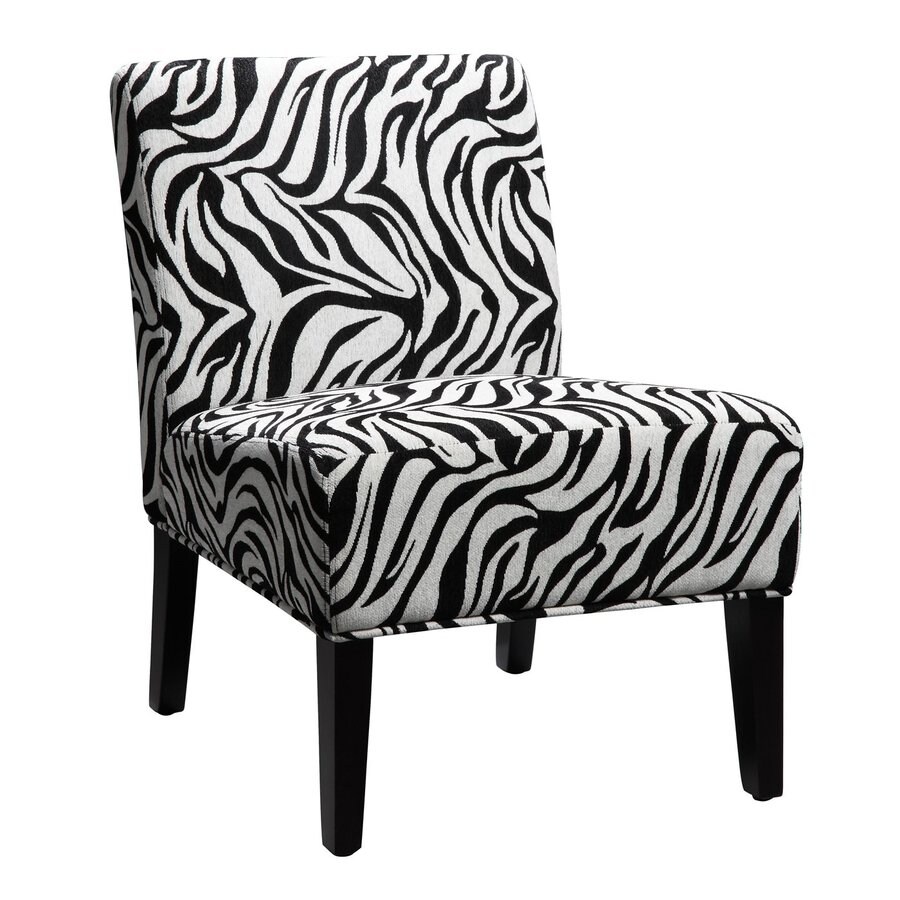 Homelegance Lifestyle Wild Zebra Accent Chair In The Chairs Department At Lowescom