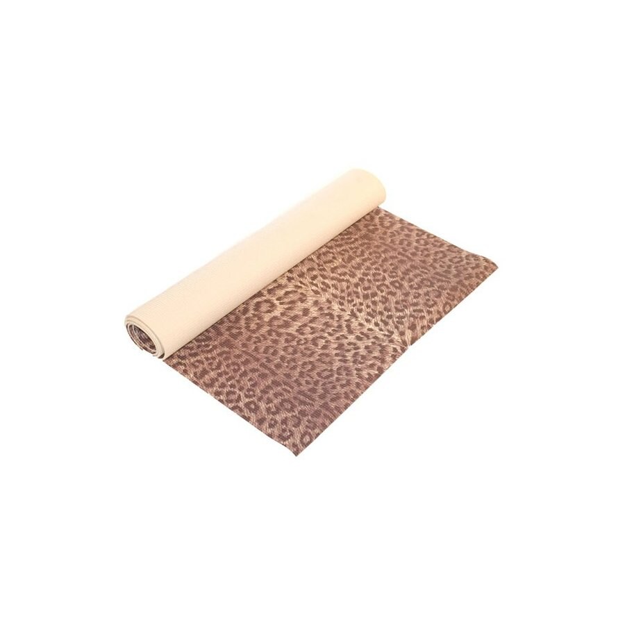 brown yoga mat