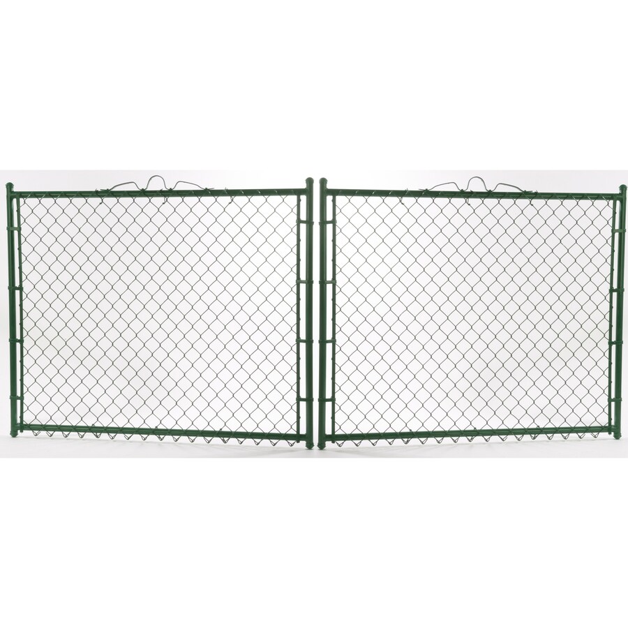  ChainLink Fence Gate Common: 5ft x 10ft; Actual: 5ft x 9.5ft at