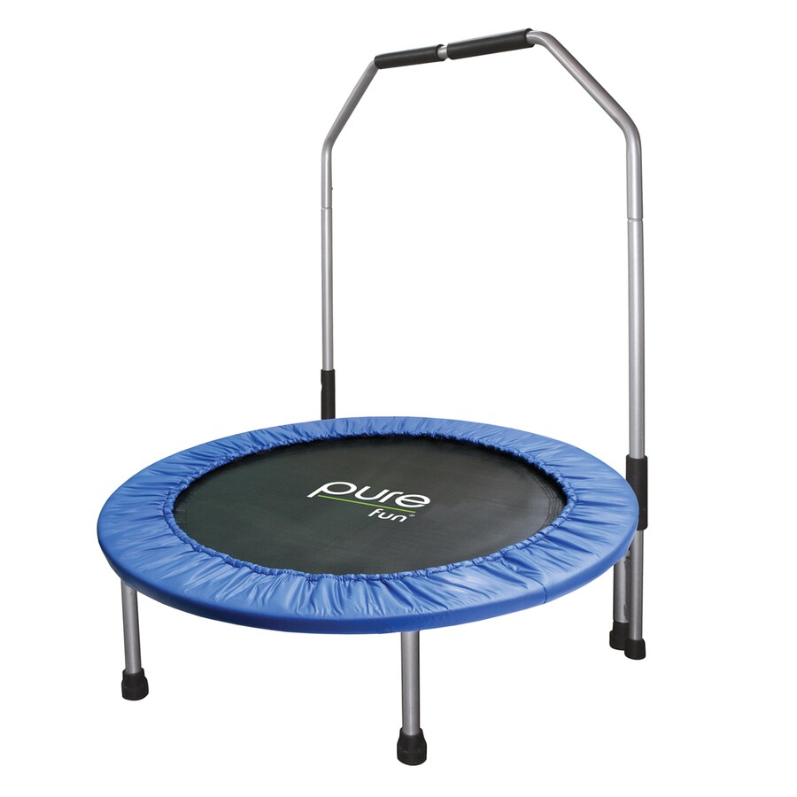 Shop Pure Fun 3.333ft Round Blue Mini Trampoline at