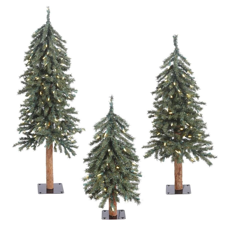 Vickerman 25.5-ft Pre-Lit Traditional Slim Artificial Christmas Tree