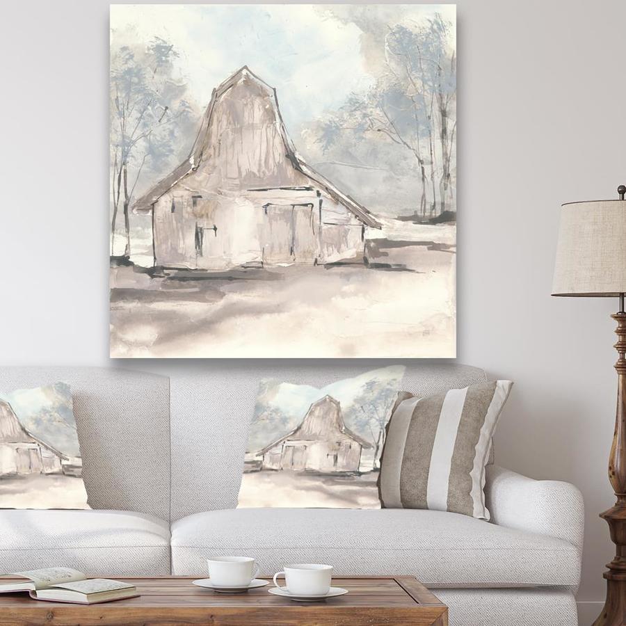 Modern Farmhouse Wall Art Canvas with Simple Decor