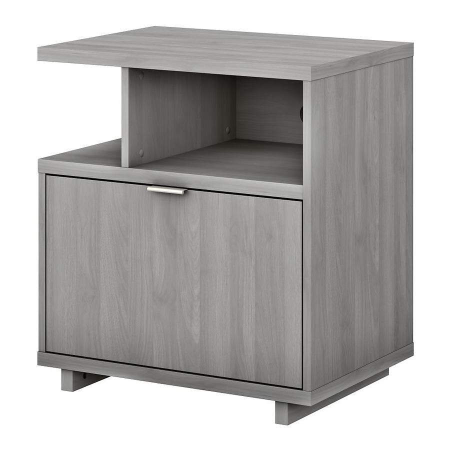 Kathy Ireland Home Kathy Ireland 174 Home By Bush Furniture Madison Avenue Lateral File Cabinet With Shelves In Modern Gray In The File Cabinets Department At Lowes Com