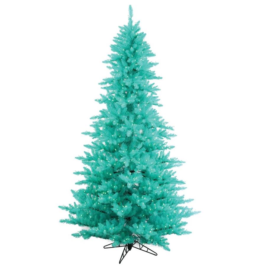 Vickerman 25ft PreLit Traditional Blue Artificial Christmas Tree with