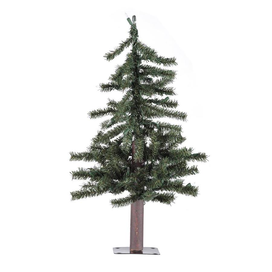 Vickerman 1.375-ft Traditional Artificial Christmas Tree in the