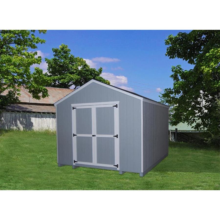 Little Cottage Company Value Gable 10 ft. x 14 ft. Wood Shed Precut Kit