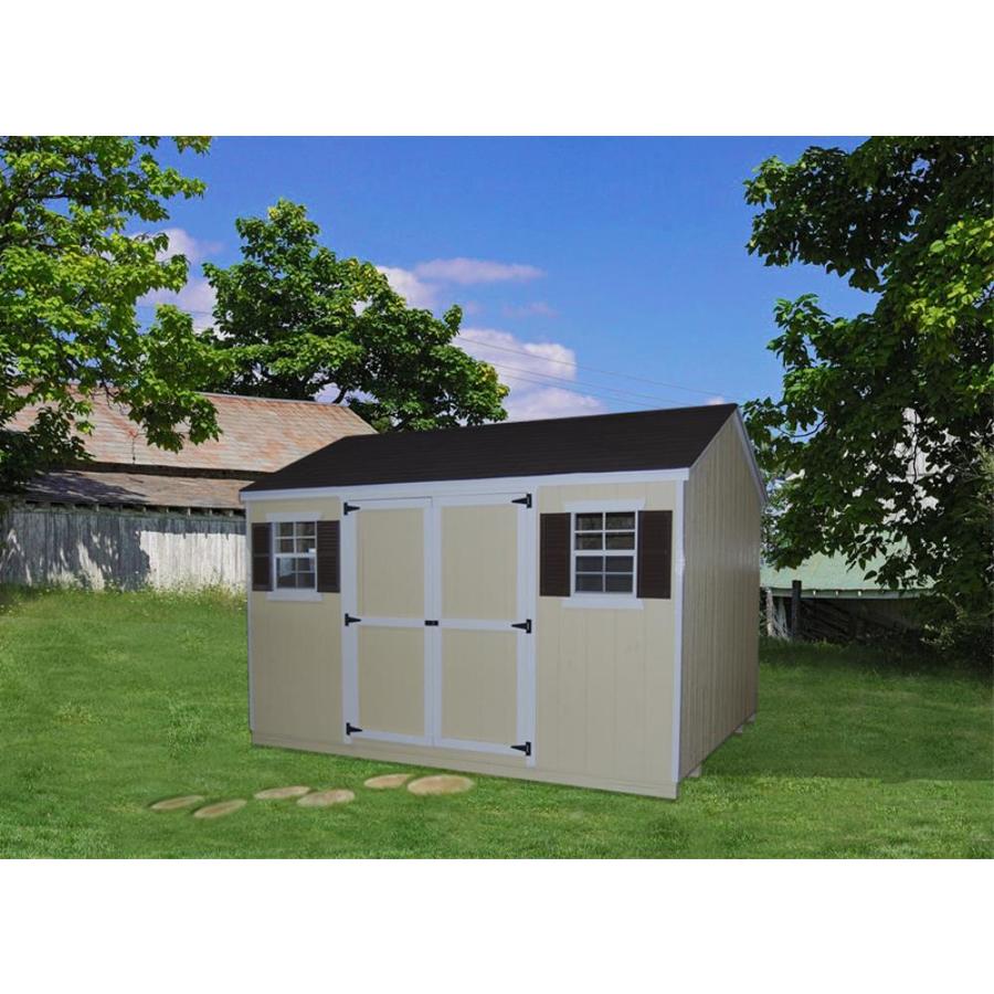little cottage company 12-ft x 12-ft value gable