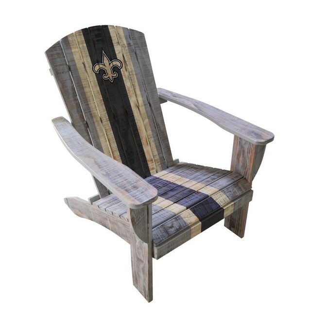 Imperial International New Orleans Saints Multi Color Wood Finish Stationary Adirondack Chair S With Slat Seat In The Patio Chairs Department At Com - New Orleans Saints Patio Furniture Imperial International New Orleans Saints Multi Color Wood Finish Stationary Adirondack Chair S With Slat Seat In The Patio Chairs Department At Com - New Orleans Saints Patio Furniture