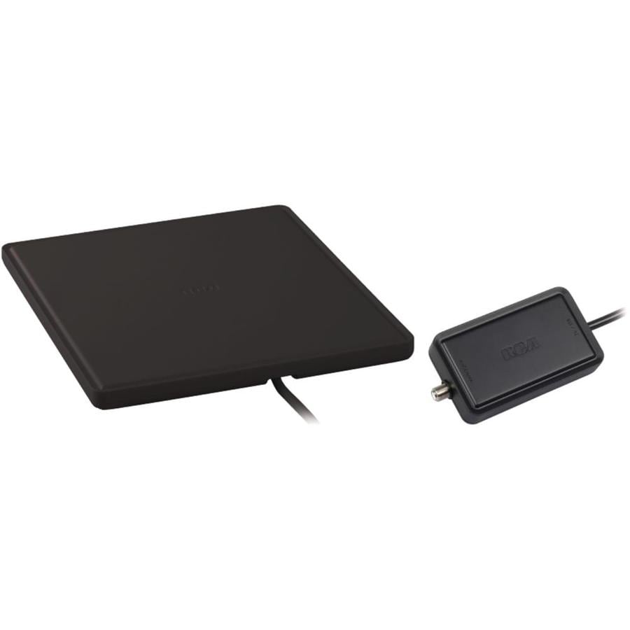 RCA Multidirectional Amplified Indoor Flat HDTV Antenna in the TV