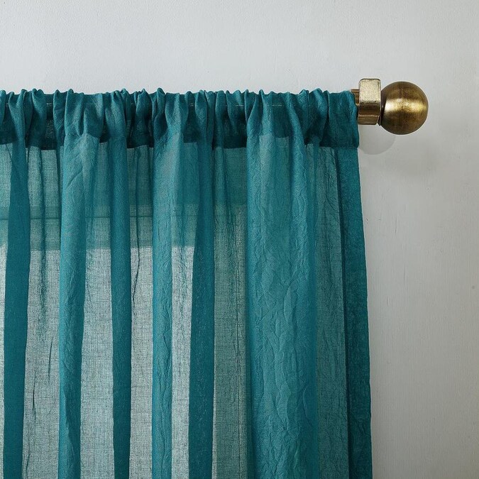 No. 918 No. 918 Lourdes 84-in Curtain Panel in Marine in the Curtains