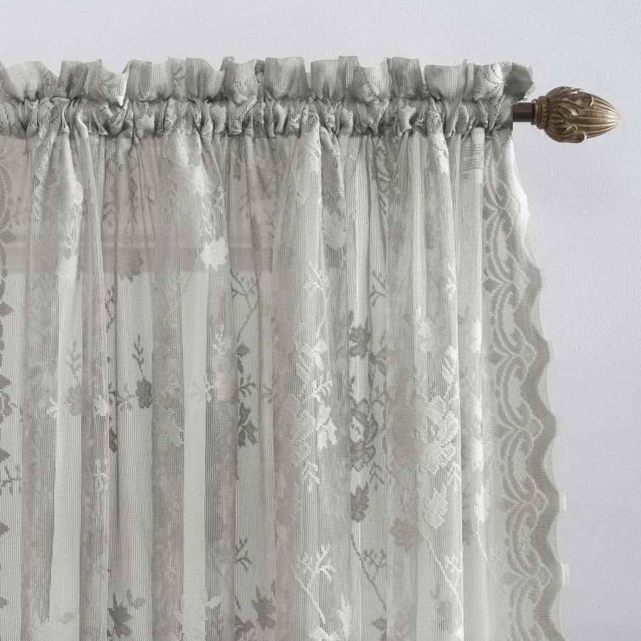 No. 918 No. 918 Alison 63in Curtain Panel in Dove Gray in the Curtains