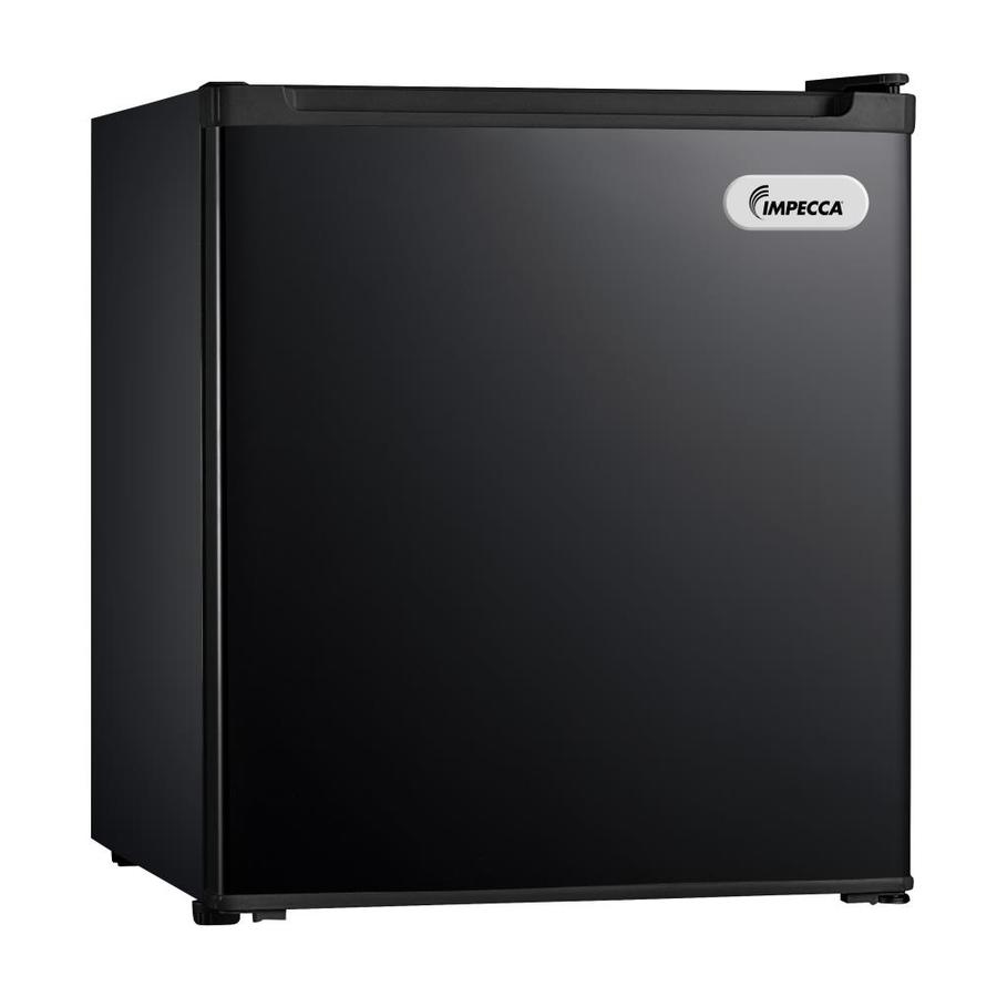 black freezerless refrigerator