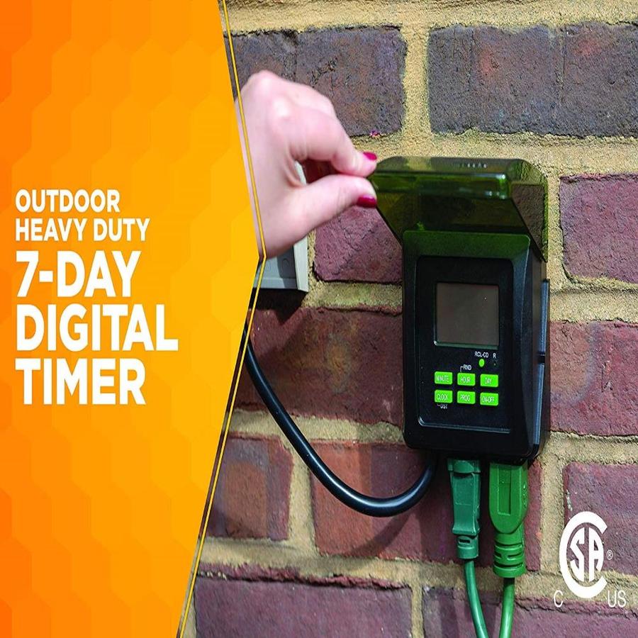 outdoor light timer lowe's