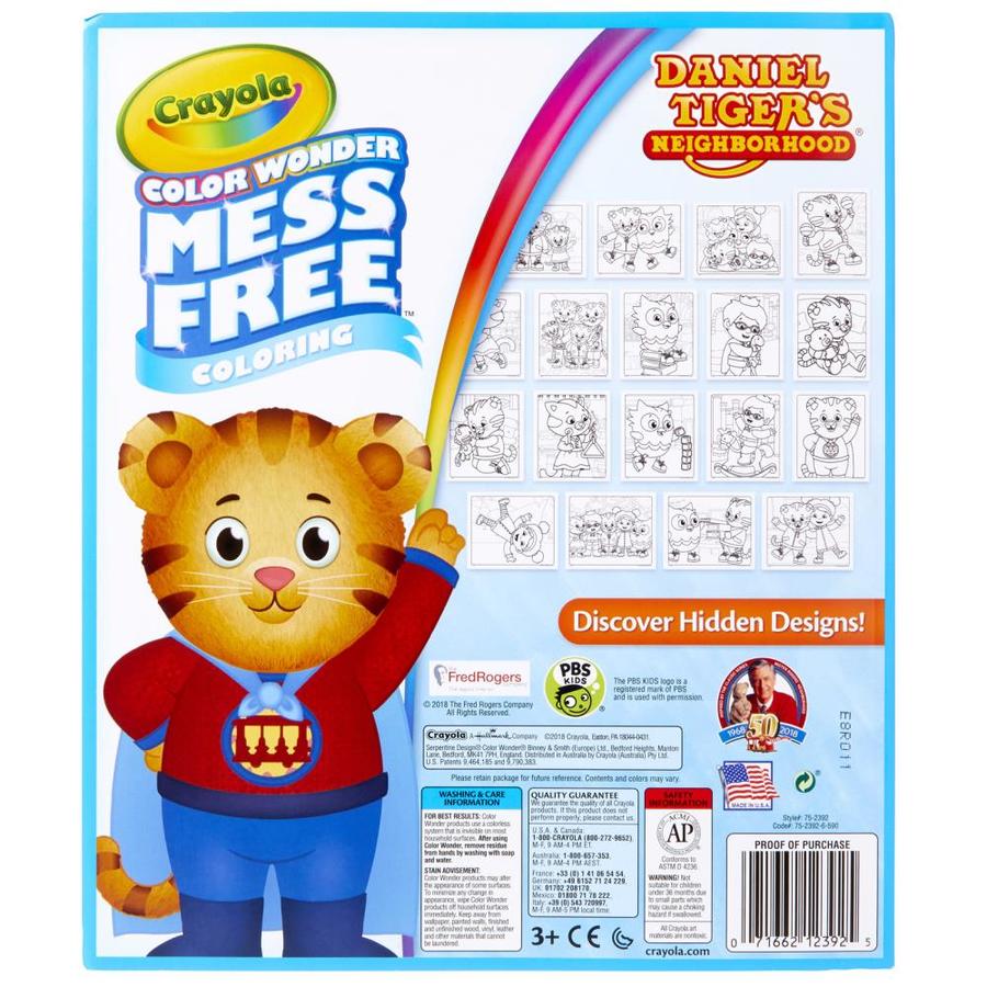 Crayola Color Wonder Mess Free Refill Book, Daniel Tiger's Neighborhood