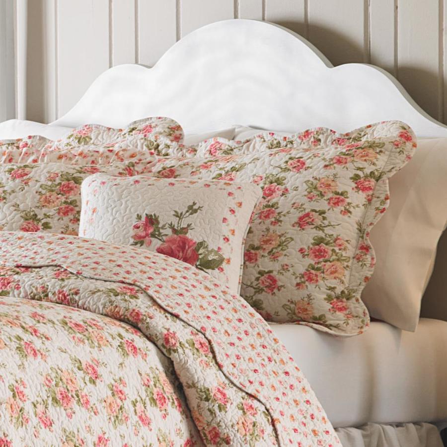 Mary Janes Home Sweet Roses Pink King Quilt Set In The Bedding Sets