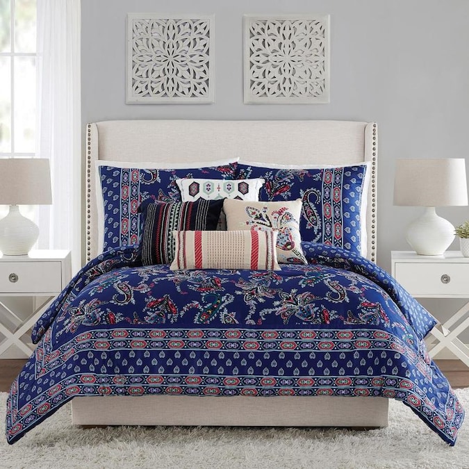 Vera Bradley Romantic Paisley 3-Piece Comforter Set- Full/Queen in the Bedding Sets department ...