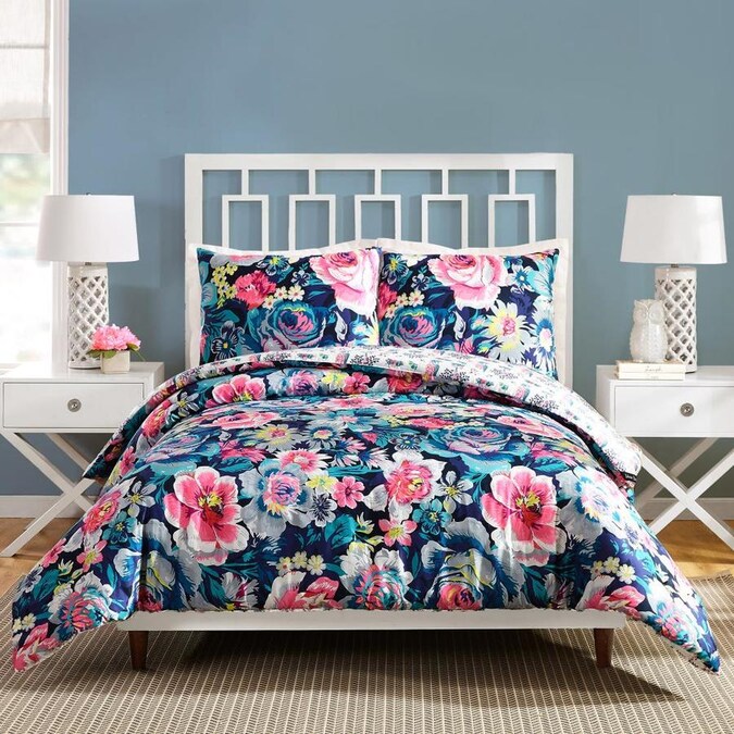 Vera Bradley Garden Grove 3-Piece Comforter Set- Full/Queen in the Bedding Sets department at ...