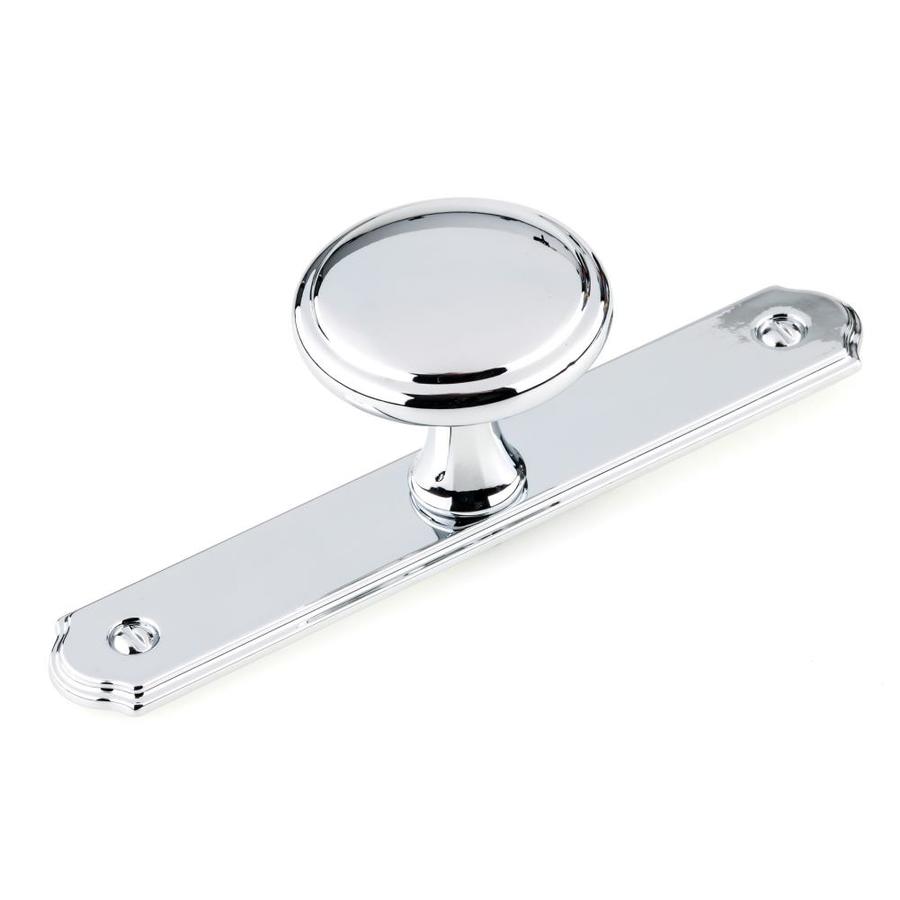 Richelieu 19/16 in (40 mm) Chrome Transitional Knob and