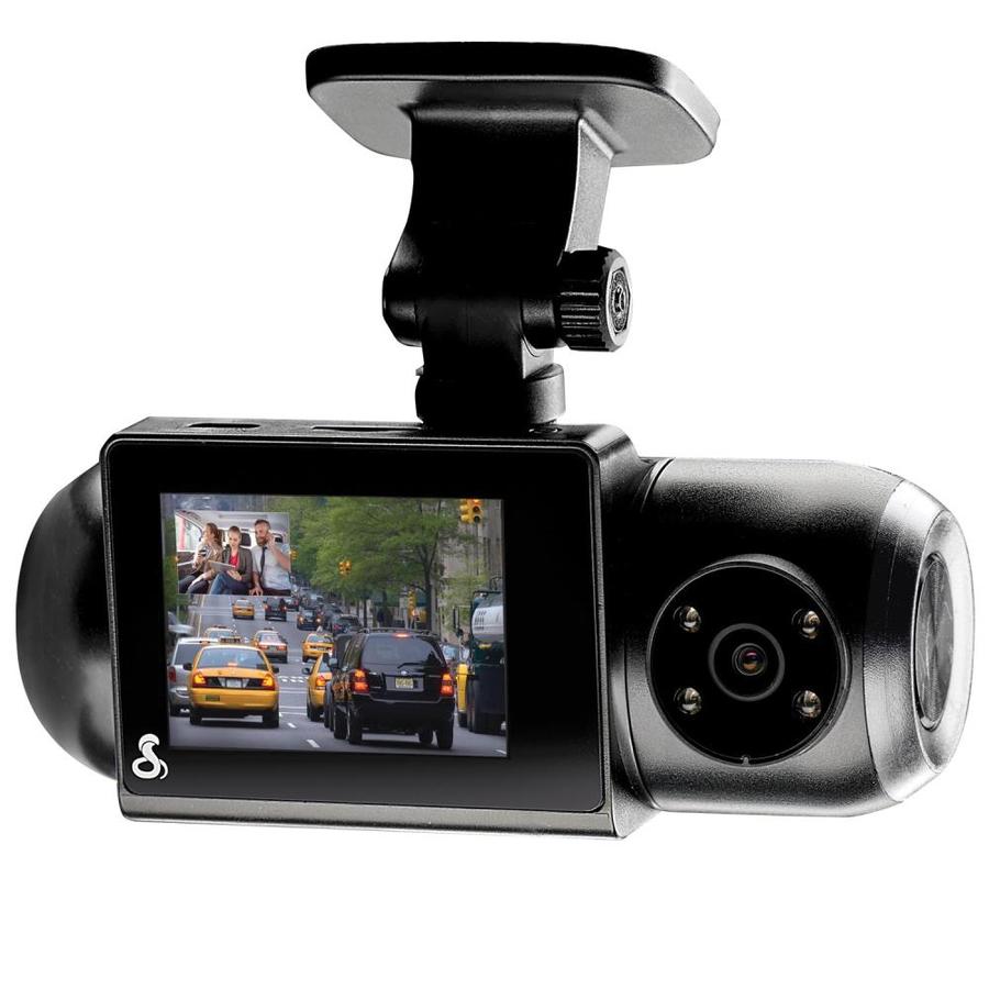 Cobra SC 201 Dual-View Smart Dash Cam in the Dash Cams department at