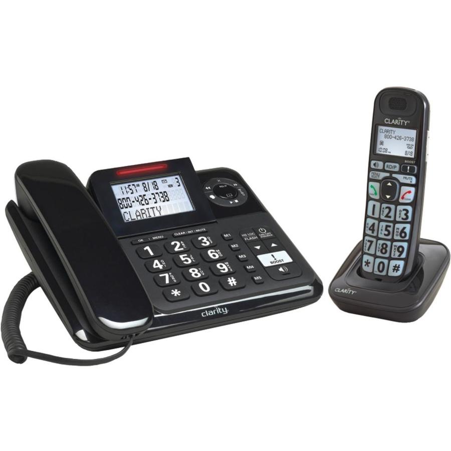 Clarity Amplified Corded/Cordless Phone System with Digital Answering