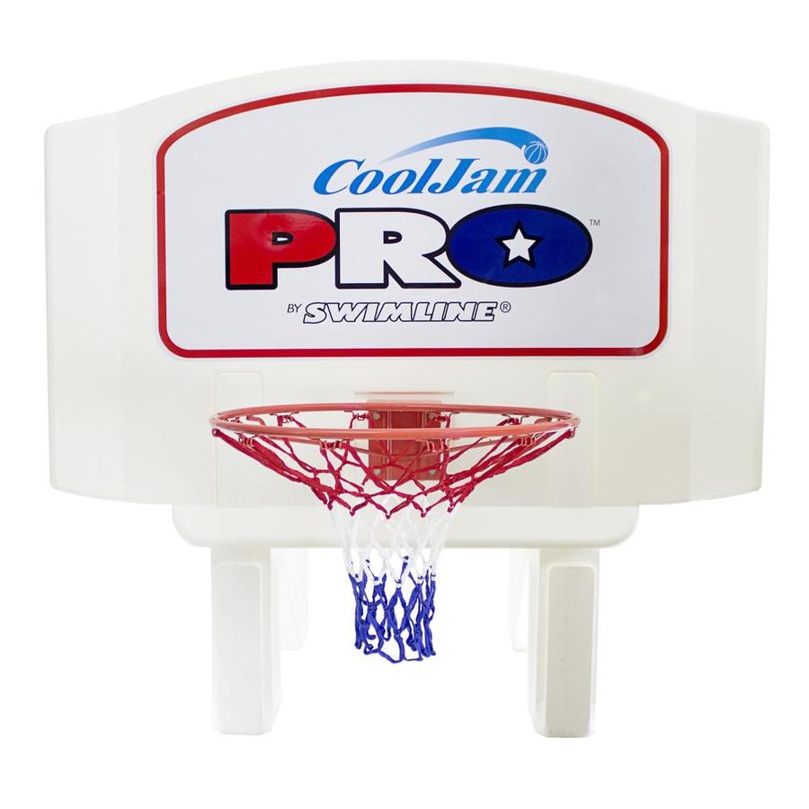swimline 90285 basketball hoop giant shootball inflatable fun swimming pool toy