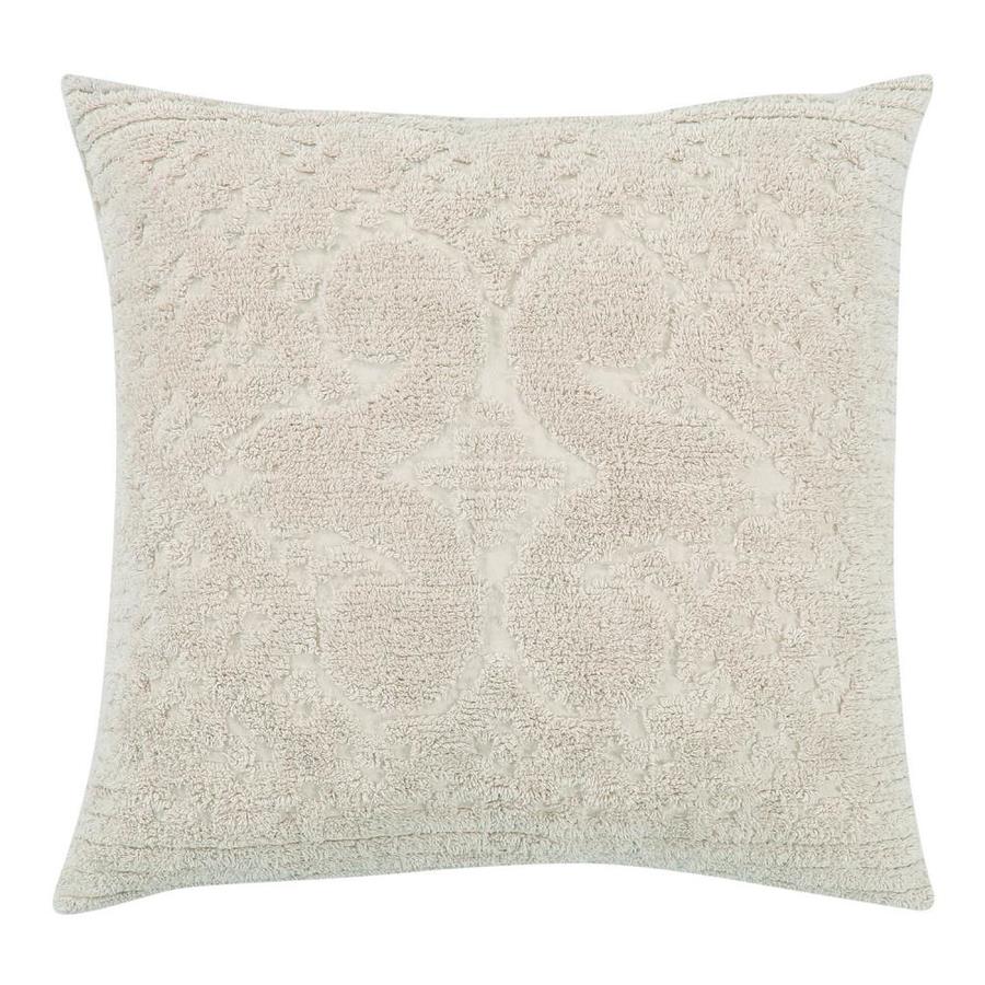 Bettertrends Ashton Chenille Tufted Standard Pillow Sham 21” x 27” Pink
