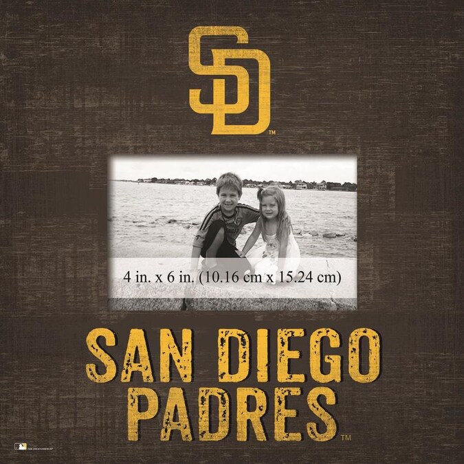 Fan Creations San Diego Padres Team Name Frame 10x10 in