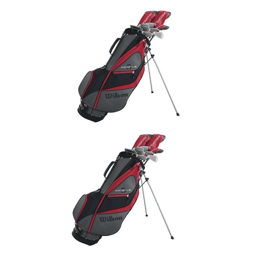 wilson men's profile xd complete golf set with bag