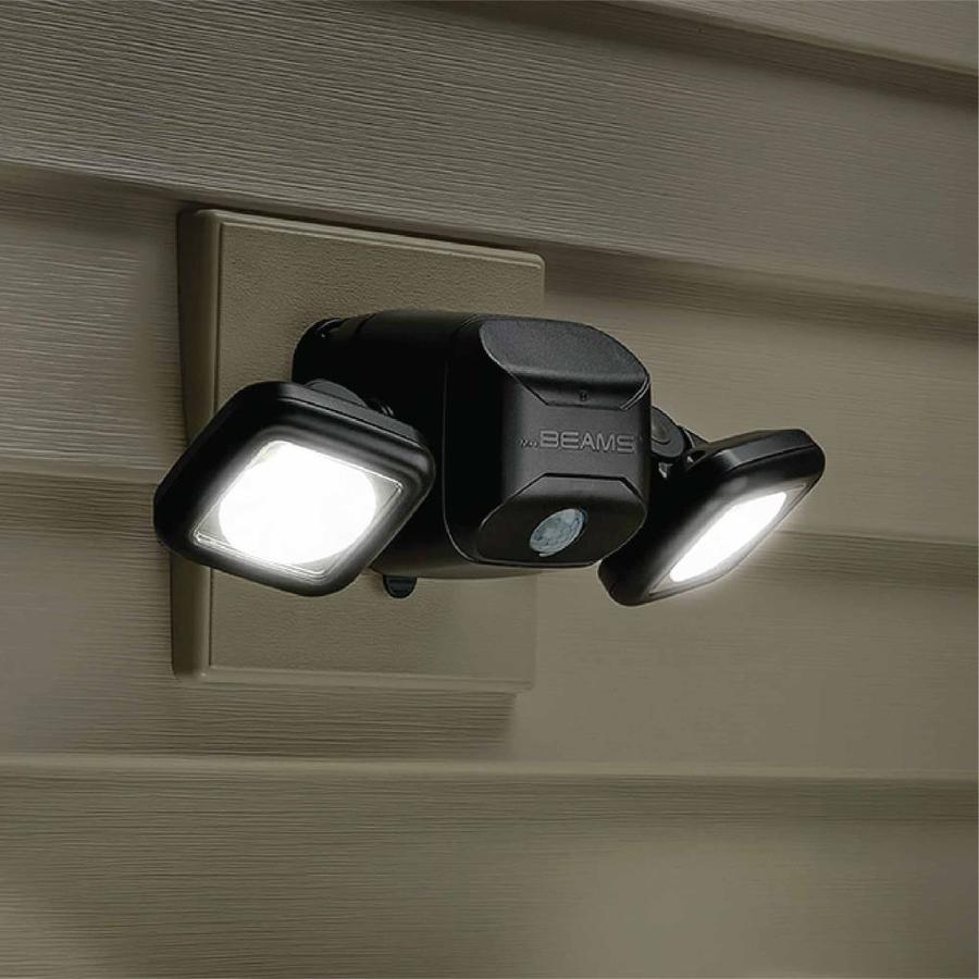 outdoor motion sensor light with indoor alarm