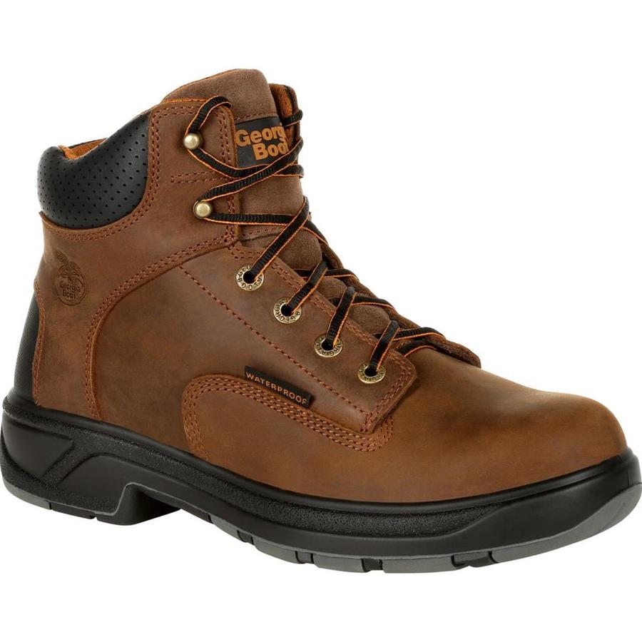 Georgia Boot Size: 15 Wide Mens Brown 