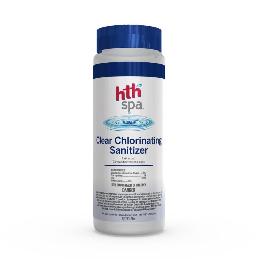 Hth Hth Spa™ Clear Chlorinating Sanitizer In The Hot Tub And Spa