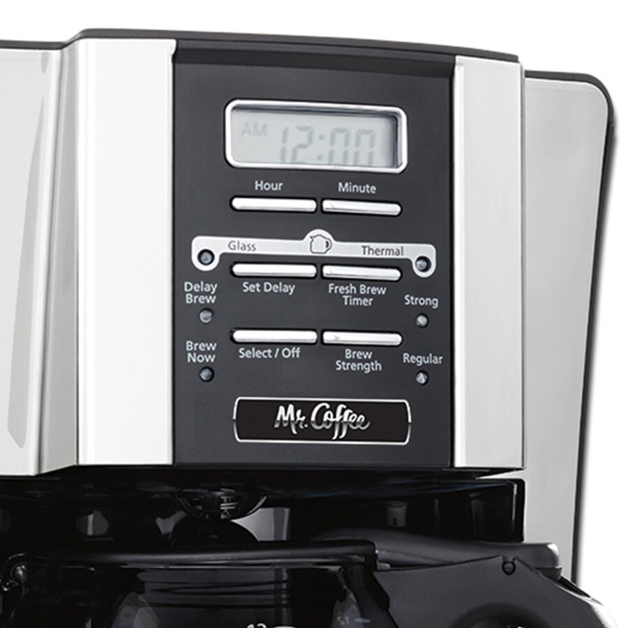 Mr. Coffee Mr. Coffee Stainless Steel Programmable 12 Cup