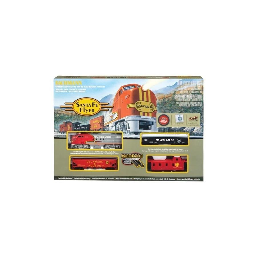 bachmann ho santa fe flyer train set