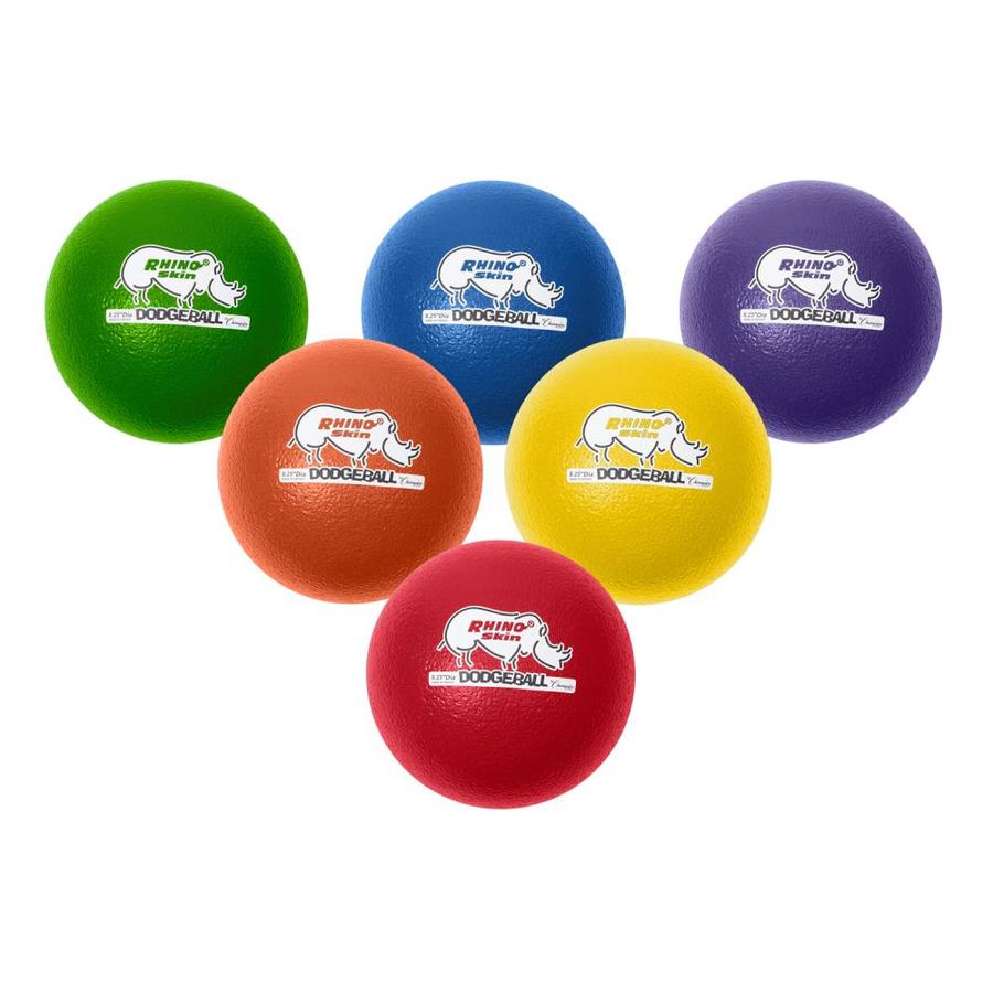 Champion Sports Champion Sports Rhino Skin 8 In Low Bounce Dodgeball Set Assorted Colors Set