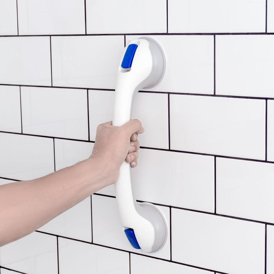 evekare 15.8 In. Suction Grab Bar In White in the Grab Bars department