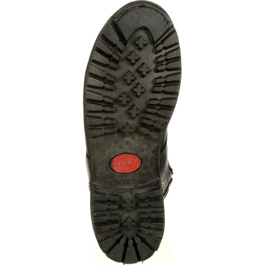rocky waterproof 200g insulated side zipper jump boot