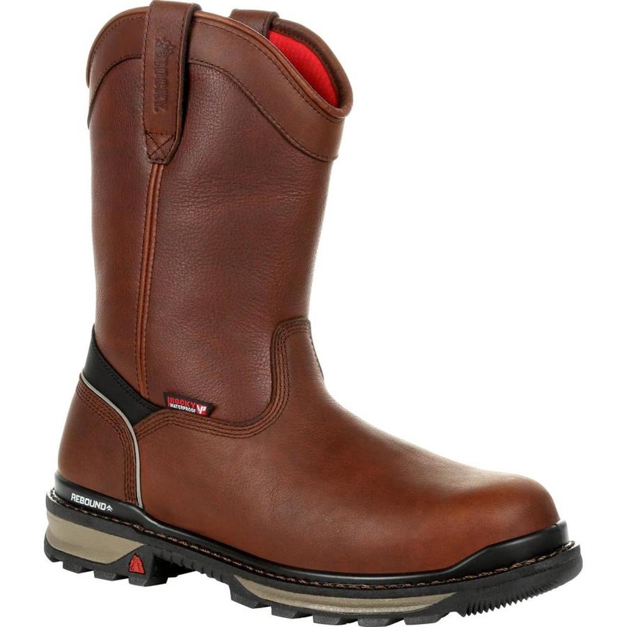 pull on insulated waterproof boots