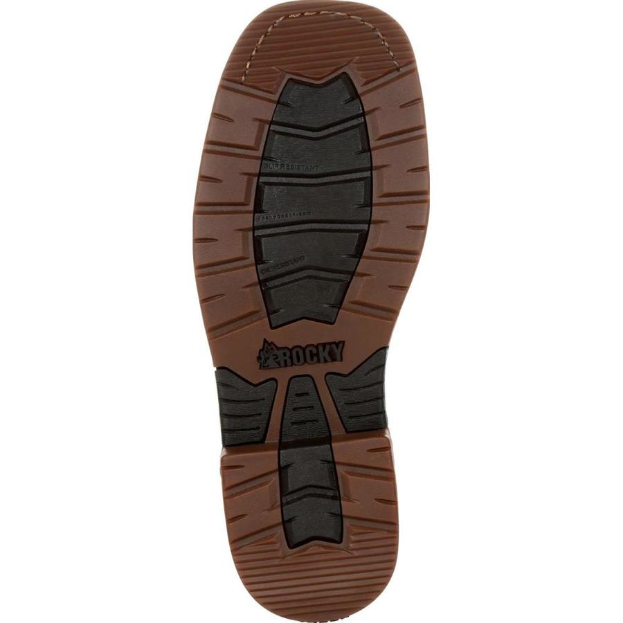 rocky iron skull composite toe waterproof western boot