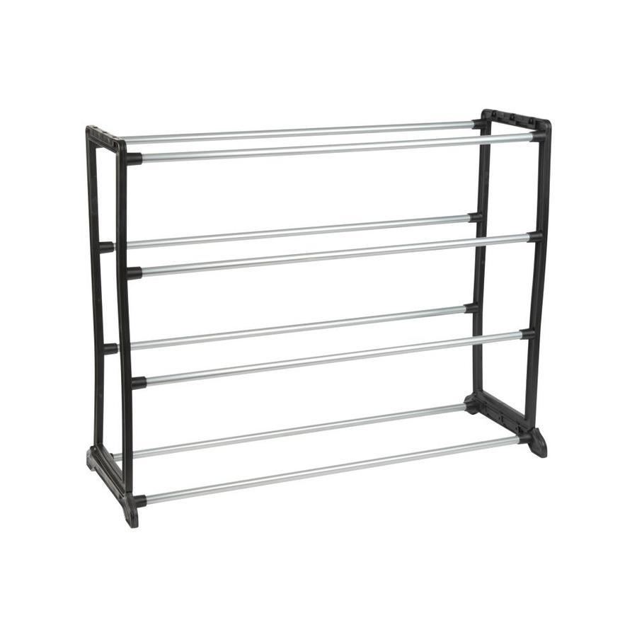 Simplify Simplify 12 Pair Stackable Shoe Rack In The Shoe Storage Department At Lowes Com