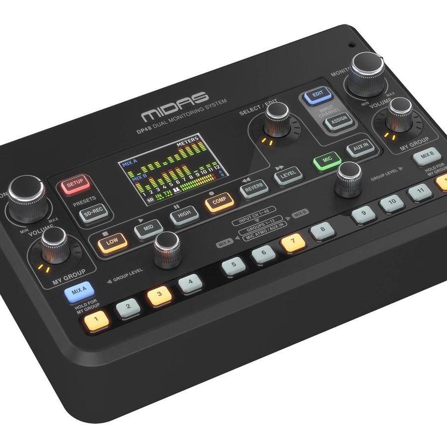 stereo monitor mixer