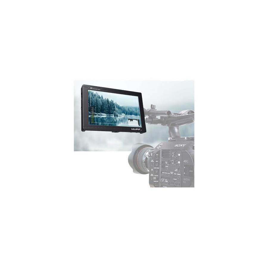 LILLIPUT FS7 7 inch Full HD 1920x1200 4K HDMI 3G-SDI in Out On Camera Field Display Monitor for DSLR Camera Camcorder Photograper Pisen F970 Battery and Charger by Official VIVITEQ