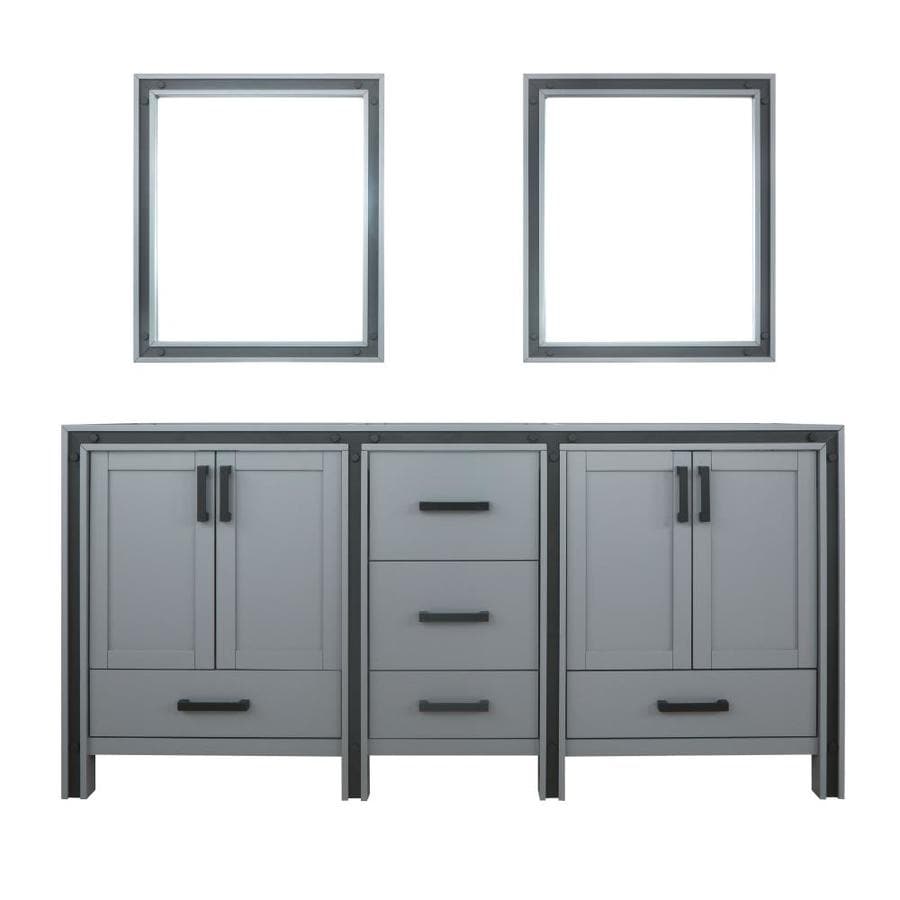 Featured image of post Dark Grey Bathroom Vanity Vanities for bathroom go in few different shapes so firstly consider how will you use the unit