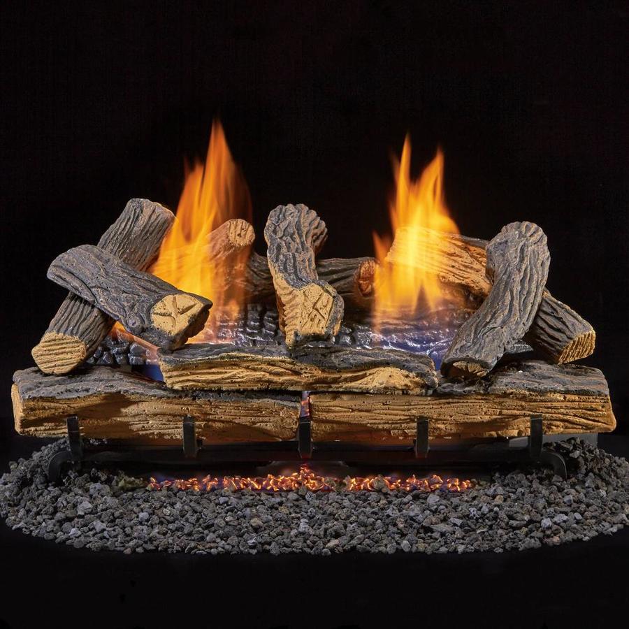 Duluth Duluth Vent Less Propane Gas Log Set 24 in. Split