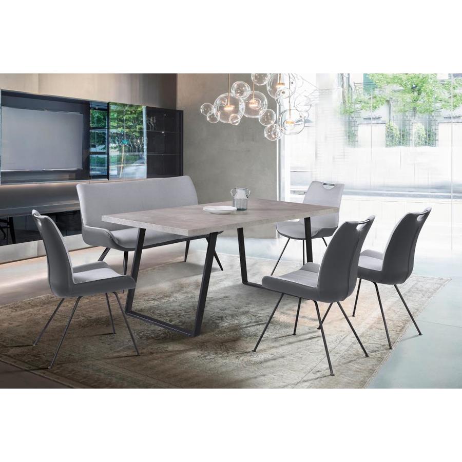 Cement Gray Armen Living Coronado Dining Table